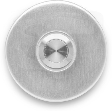 BASICS LB50 doorbell round stainless steel kopen in Alkmaar bij Postma en Postma