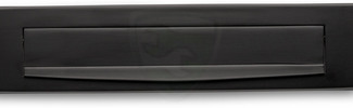 BASICS LB535 outdoor letterbox 330X80 black