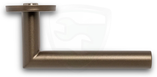 BASICS LB2-19 door handle pair on rosette EN1906 bronze kopen in Alkmaar bij Postma en Postma