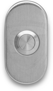 BASICS LB51 oval stainless steel doorbell kopen in Alkmaar bij Postma en Postma