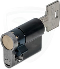 Zwart Halve cilinder EA SKG 3 sterren