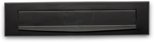 BASICS LB535 outdoor letterbox 330X80 black kopen in Alkmaar bij Postma en Postma