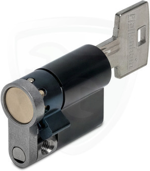 Zwart Halve cilinder EA SKG 3 sterren kopen in Alkmaar bij Postma en Postma