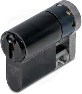 Zwart Halve cilinder EA SKG 3 sterren kopen in Alkmaar bij Postma en Postma