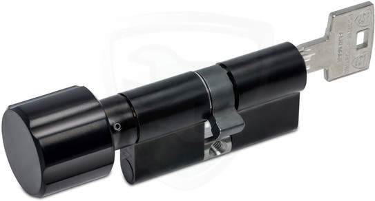 Zwart Knopcilinder EA SKG 3 sterren kopen in Alkmaar bij Postma en Postma