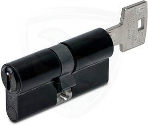 Zwart Profielcilinder EA SKG 2 sterren