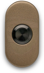 BASICS LB51 bell push oval bronze