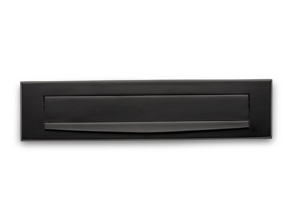 BASICS LB535 briefplaat buiten 330X80 zwart kopen in Alkmaar bij Postma en Postma